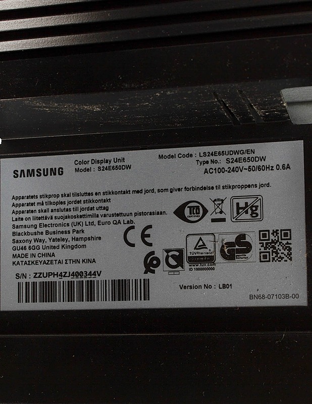 SAMSUNG 24" -näyttö - Tietokoneet - 10105496547 - 3