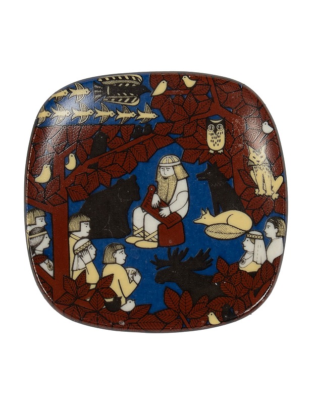 ARABIA Kalevala Factory Visit koristelautanen - Koriste-esineet - 10105496700 - 0