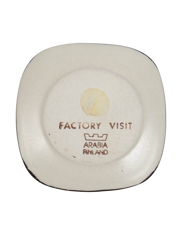 ARABIA Kalevala Factory Visit koristelautanen - Koriste-esineet - 10105496700 - 1