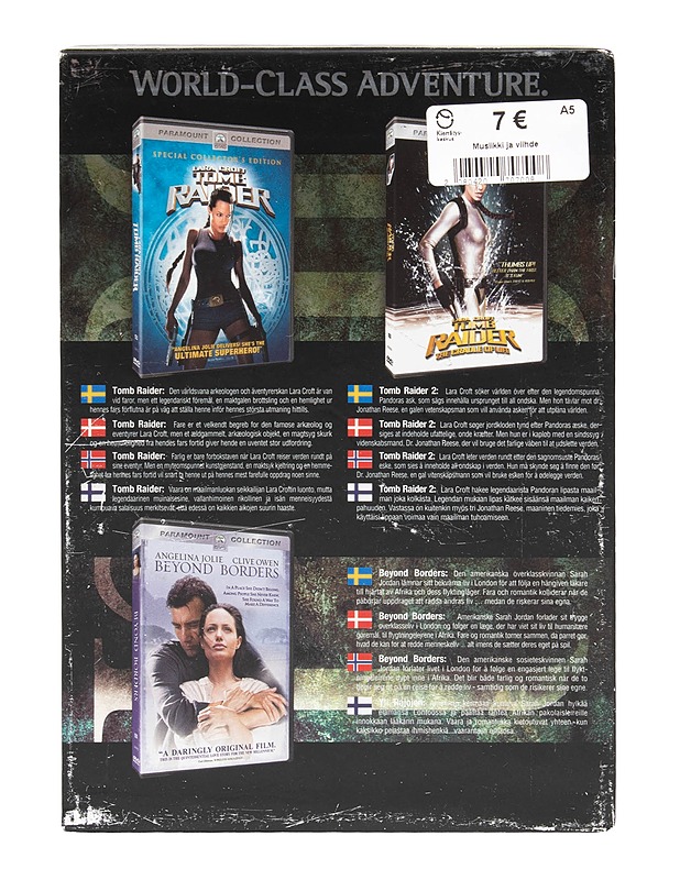 Angelina : Untamed Collection - DVD - DVD-elokuvat - 10105496708 - 1