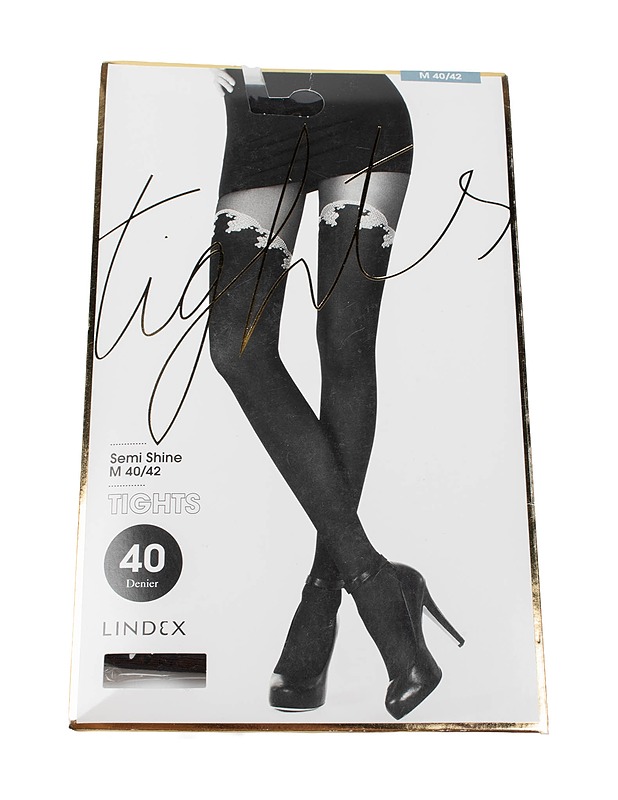 LINDEX Semi Shine sukkahousut, M - Asusteet - 10105496739 - 0