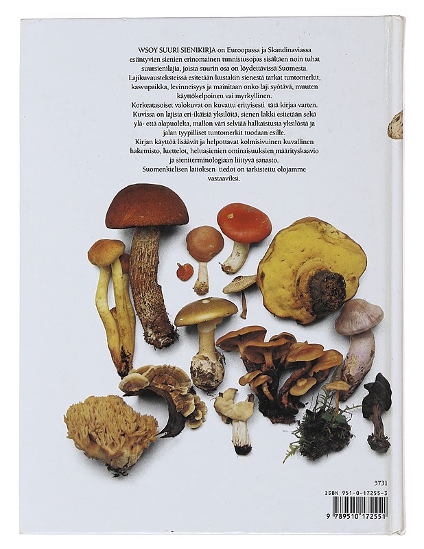 WSOY suuri sienikirja - Phillips, Roger - Kirja lahjaksi - 10105496805 - 1