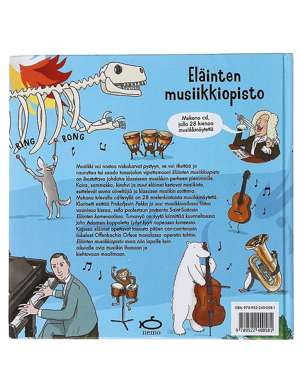 Eläinten musiikkiopisto [Moniviestin] - Helsby, Genevieve - Lastenkirjat - 10105496834 - 1