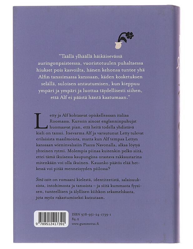 Sinä vain - Eberlen, Kate - Romaanit ja novellit - 10105496922 - 1
