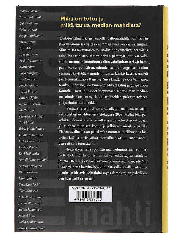 Median mahti - Risto Uimonen - Historiakirjat - 10105496928 - 1