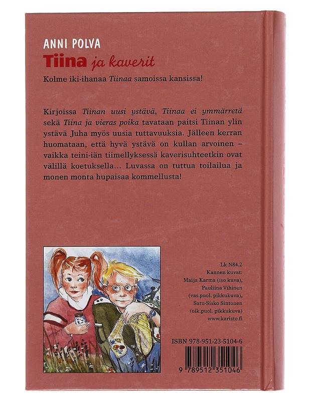 Tiina ja kaverit - Polva, Anni - Lastenkirjat - 10105496942 - 1