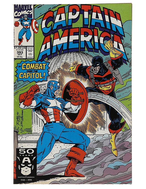 Captain America 393/1991 - Lehdet - 10105496945 - 0