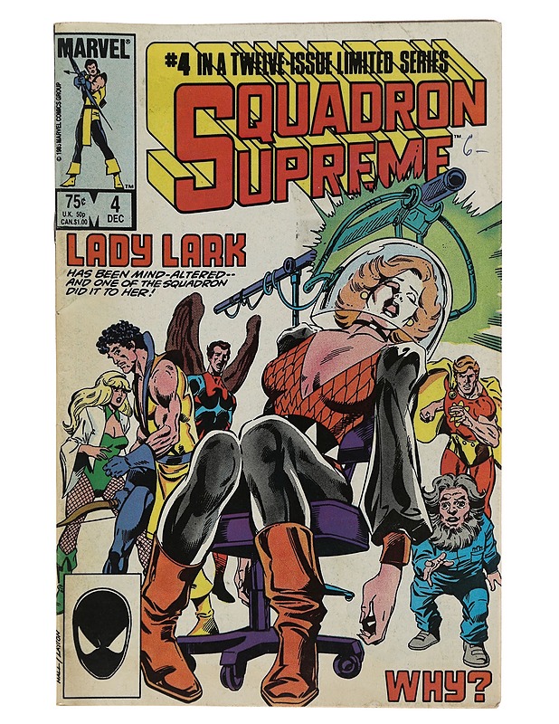 Squadron supreme 4/1985 - Lehdet - 10105496976 - 0