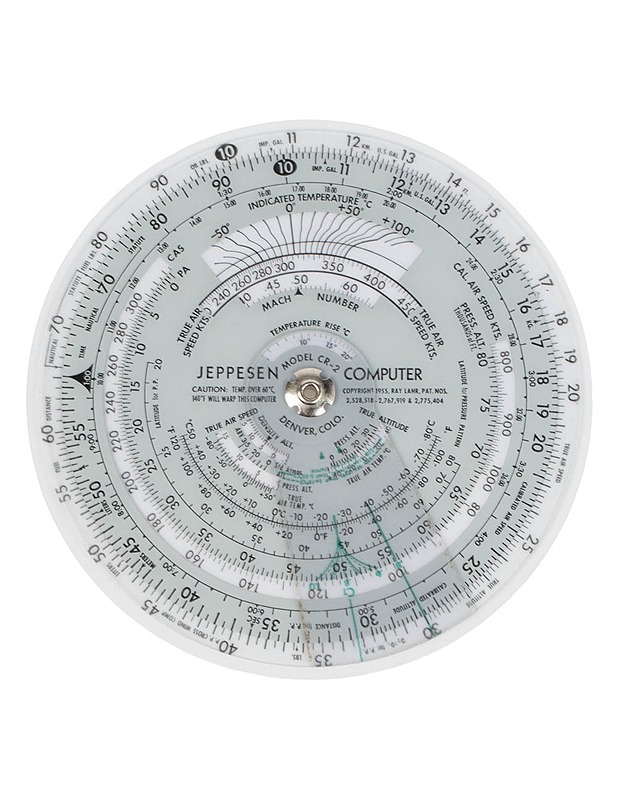 JEPPESEN Model Cr-2 lentolaskin - Koriste-esineet - 10105497003 - 2