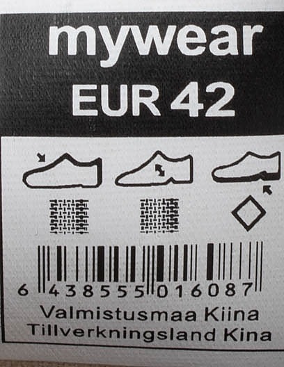 MYWEAR Jude miesten kangaskengät, 42 - Miesten kävelykengät ja sandaalit - 10105496986 - 2