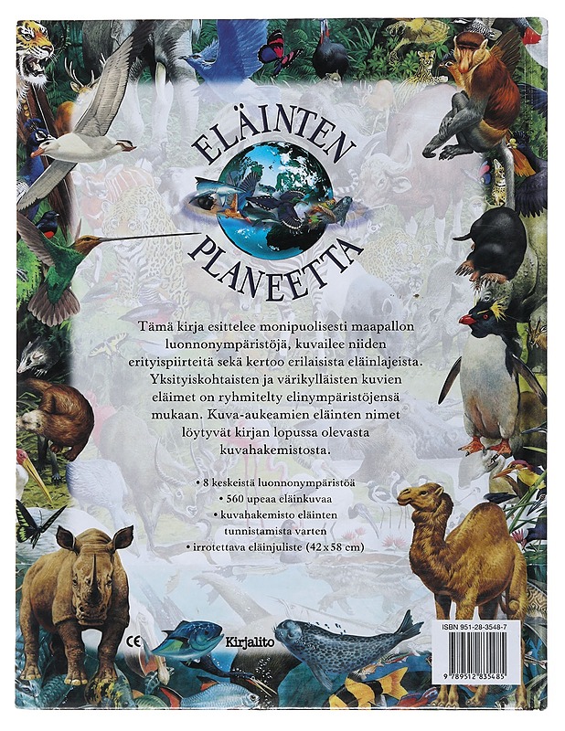 Eläinten planeetta - Parker, Steve - Lastenkirjat - 10105497014 - 1