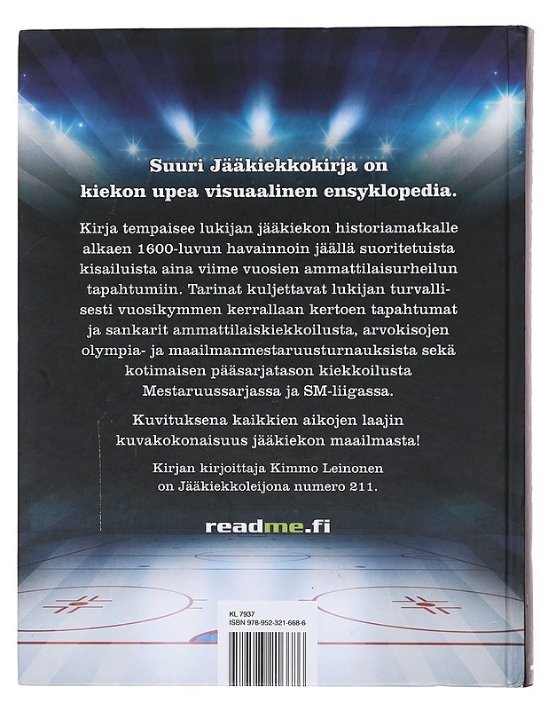 Suuri jääkiekkokirja - Kimmo Leinonen - Historiakirjat - 10105497013 - 1