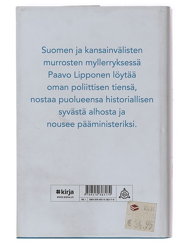Murrosten aika : muistelmat 1979-1995 - Paavo Lipponen - Elämäkerrat ja muistelmat - 10105497015 - 1