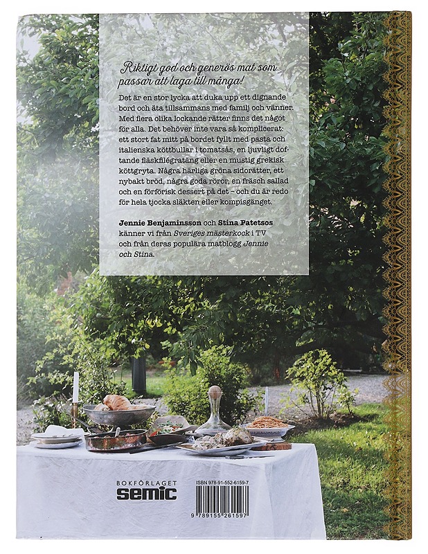 Buffé : pajer, plock och en smak av Medelhavet - Benjaminsson, Jennie - Ruokakirjat - 10105497020 - 1