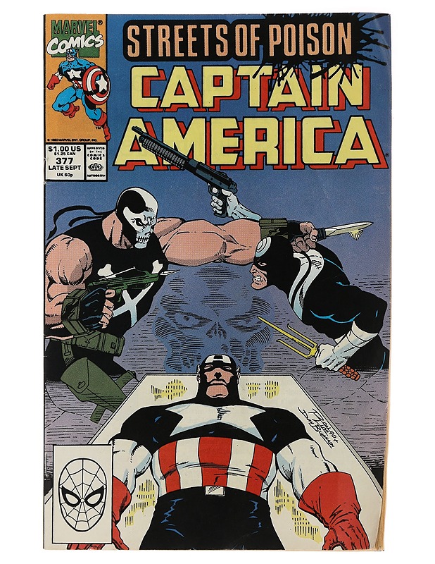 Captain America 377/1990 - Lehdet - 10105497035 - 0