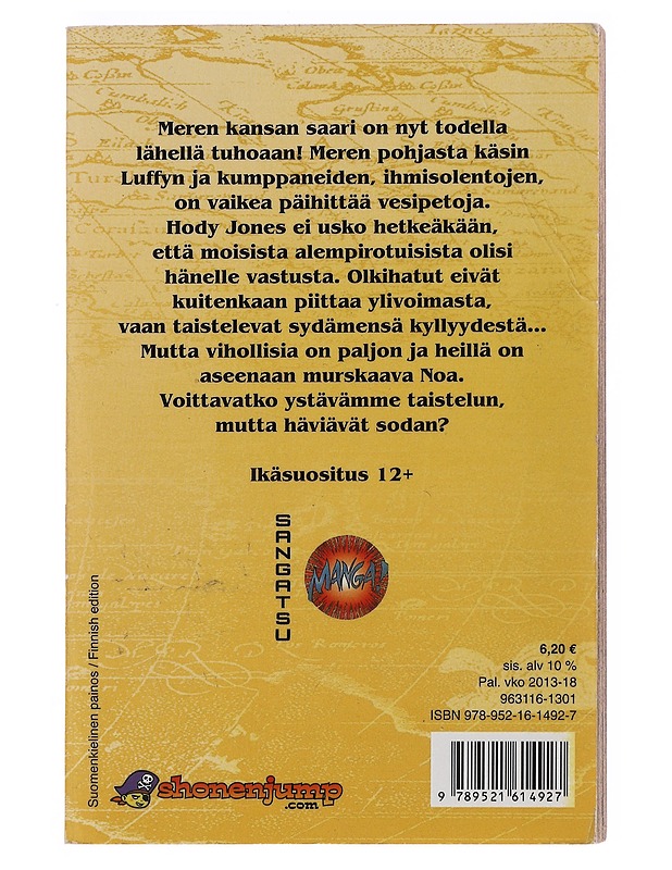 Nollapiste - Oda, Eiichiro - Sarjakuvat - 10105497049 - 1