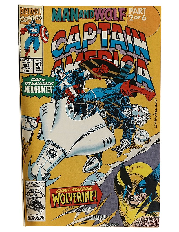 Captain America 403/1992 - Lehdet - 10105497053 - 0