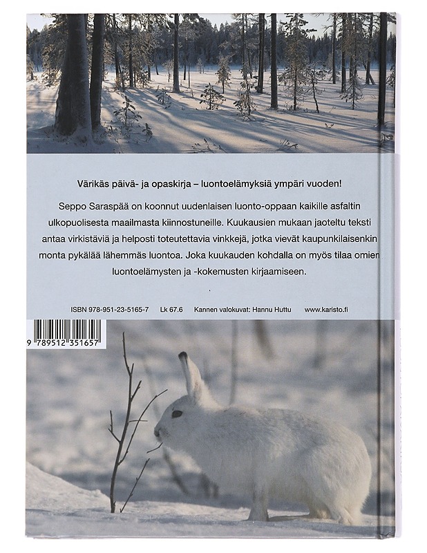 Suomalaisen luontopäiväkirja - Saraspää, Seppo - Tietokirjat - 10105497062 - 1