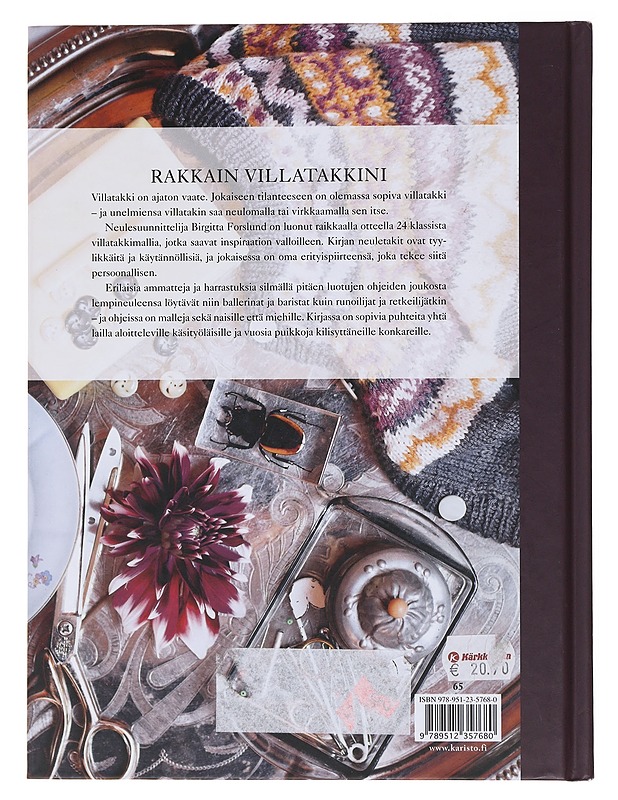 Rakkain villatakkini : 24 neule- ja virkkausohjetta - Forslund, Birgitta - Tietokirjat ja oppaat - 10105497056 - 1