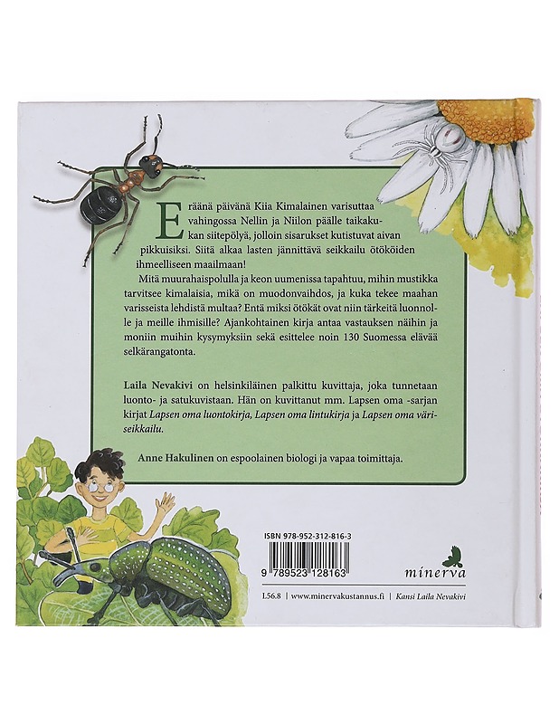 Lapsen oma ötökkäkirja - Hakulinen, Anne - Lastenkirjat - 10105497078 - 1