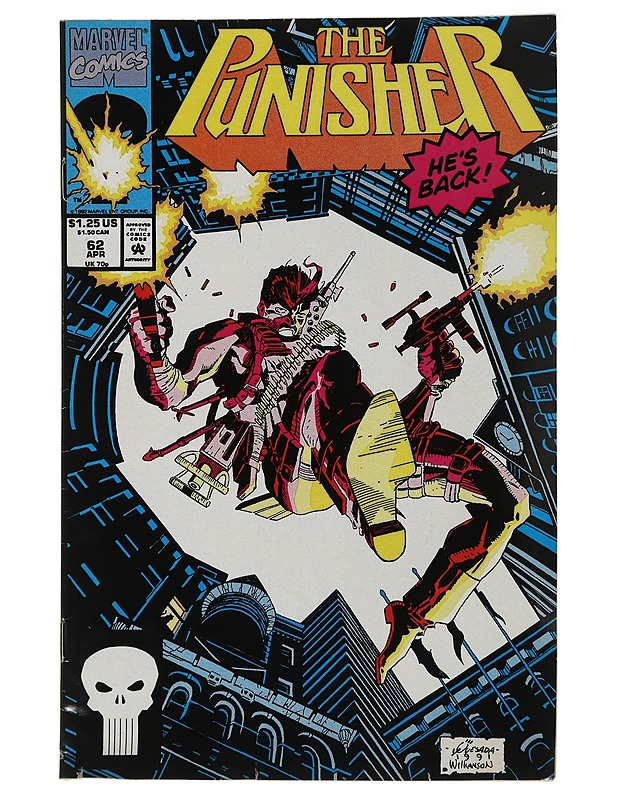 The Punisher 62/1992 - Lehdet - 10105497140 - 0