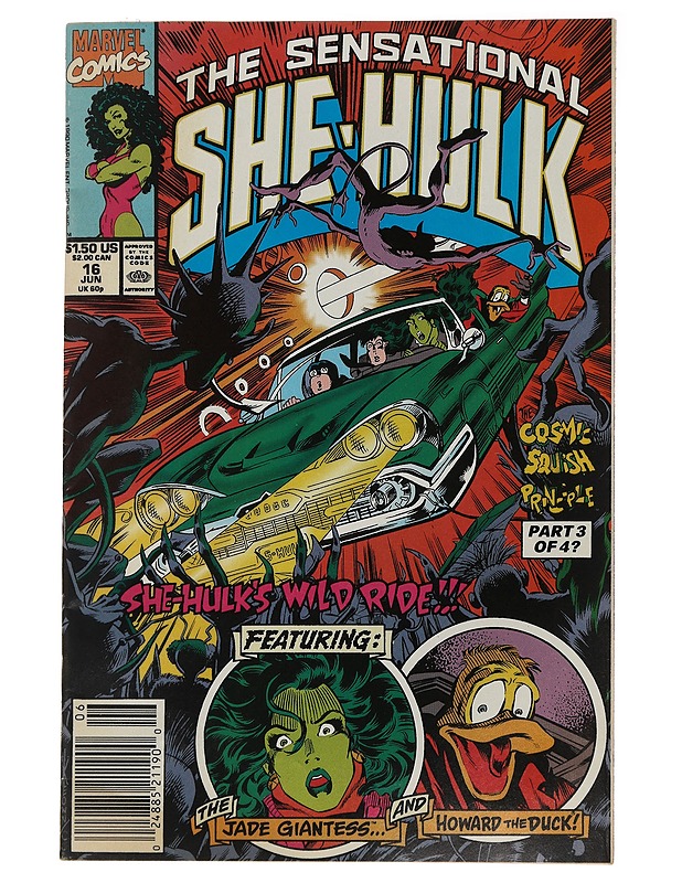 She-Hulk 16/1990 - Lehdet - 10105497160 - 0