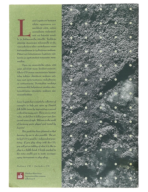 Stemmasoittoa Viululla - Lassi Logrén - Tietokirjat ja oppaat - 10105497184 - 1