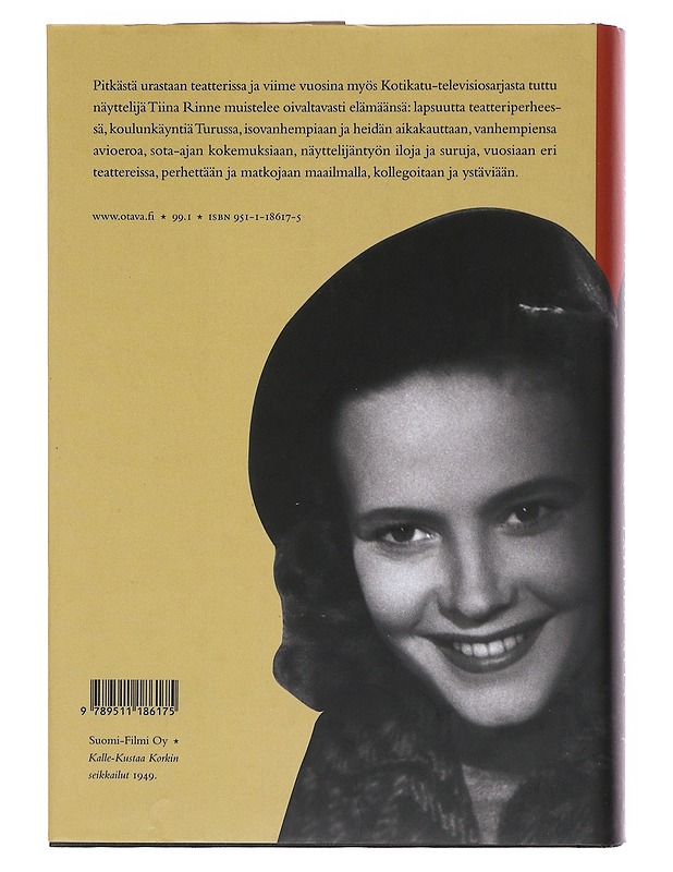 Tanssivan tähden alla - Tiina Rinne - Elämäkerrat ja muistelmat - 10105497199 - 1