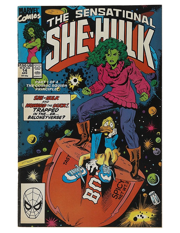 She-Hulk 14/1990 - Lehdet - 10105497210 - 0
