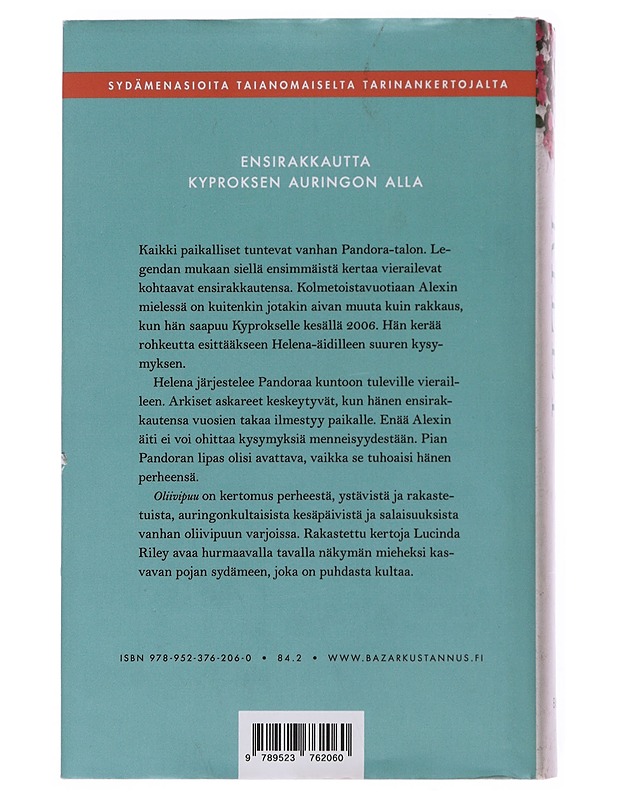 Oliivipuu - Riley, Lucinda - Romaanit ja novellit - 10105497217 - 1