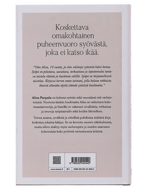 Alisan tarina : yksi elämä, kaksi syöpää - Parpala, Alisa - Elämäkerrat ja muistelmat - 10105497221 - 1