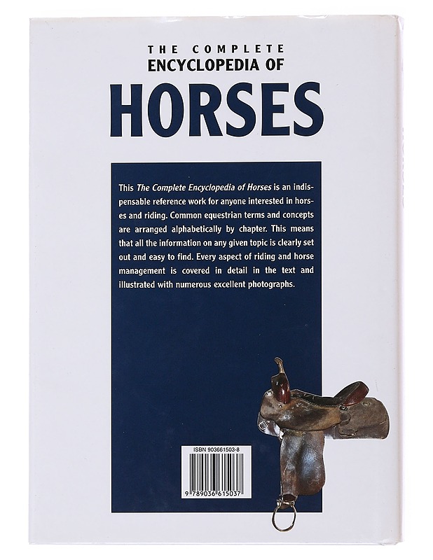 The complete encyclopedia of horses - Hermsen, Josée - Tietokirjat ja oppaat - 10105497227 - 1
