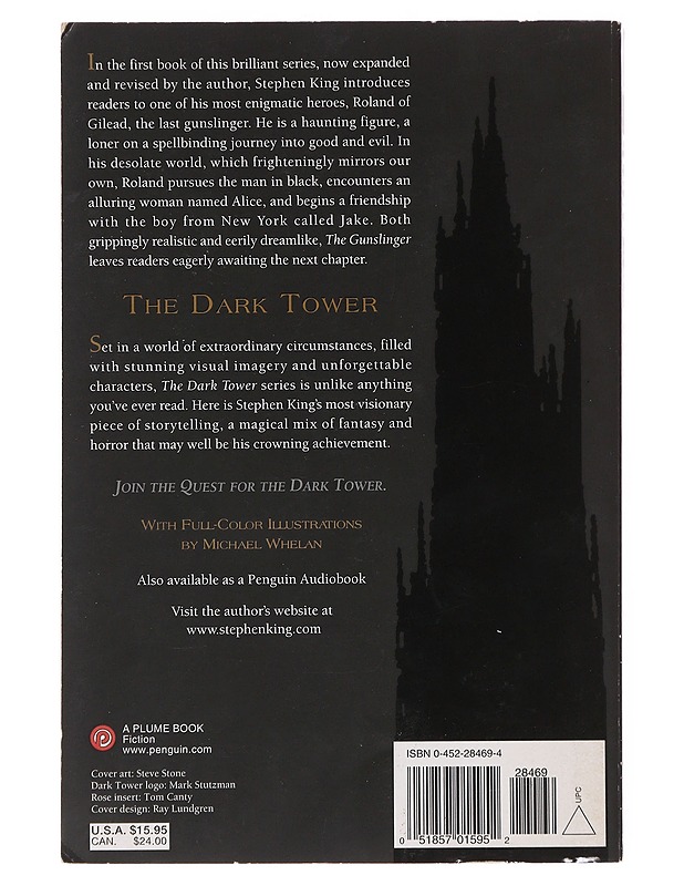 The Gunslinger : The Dark tower 1 - Stephen king - Romaanit ja novellit - 10105497237 - 1