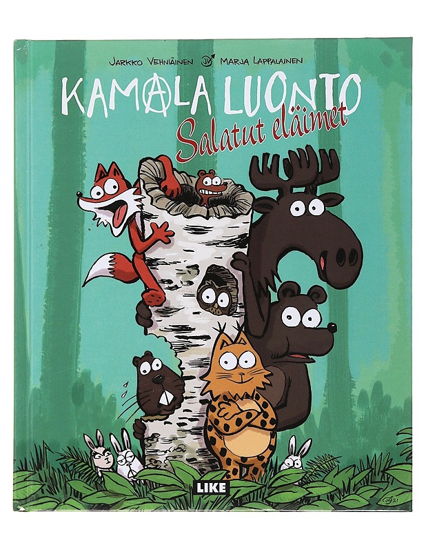 Kamala luonto. Salatut eläimet - Vehniäinen, Jarkko - Sarjakuvat - 10105497243 - 0