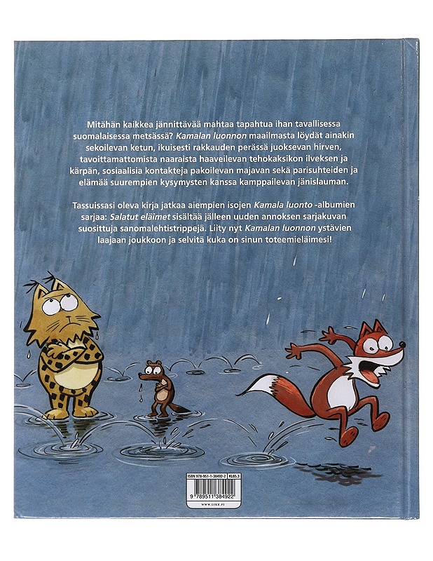 Kamala luonto. Salatut eläimet - Vehniäinen, Jarkko - Sarjakuvat - 10105497243 - 1