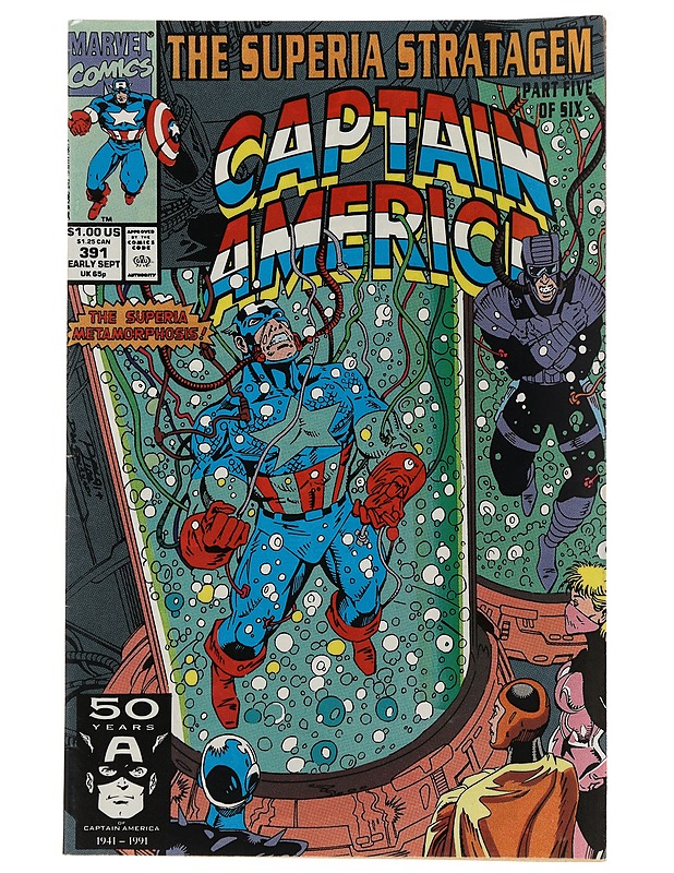 Captain America 391/1991 - Lehdet - 10105497248 - 0