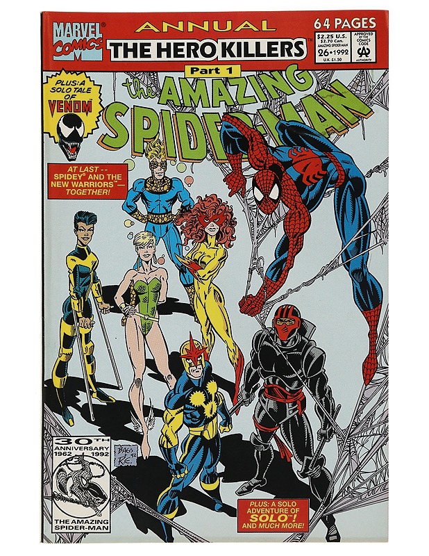 The Amazing Spider-Man 26/1992 - Lehdet - 10105497255 - 0