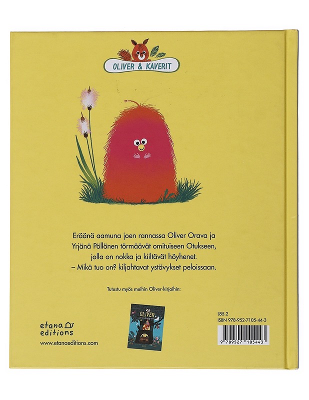 Oliver ja outo vieras - Desbordes, Astrid - Lastenkirjat - 10105497270 - 1