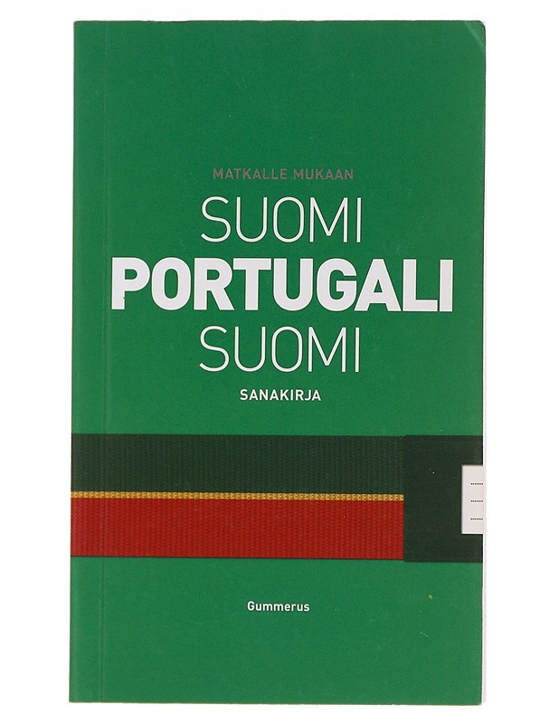 Suomi-portugali-suomi - Barros, Joakim - Tietokirjat ja oppaat - 10105497284 - 0