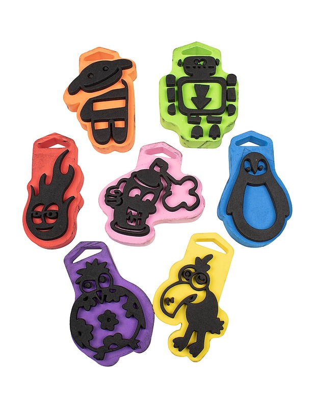 Pehmoleimasimet 7 kpl - Askartelu - 10105497285 - 0