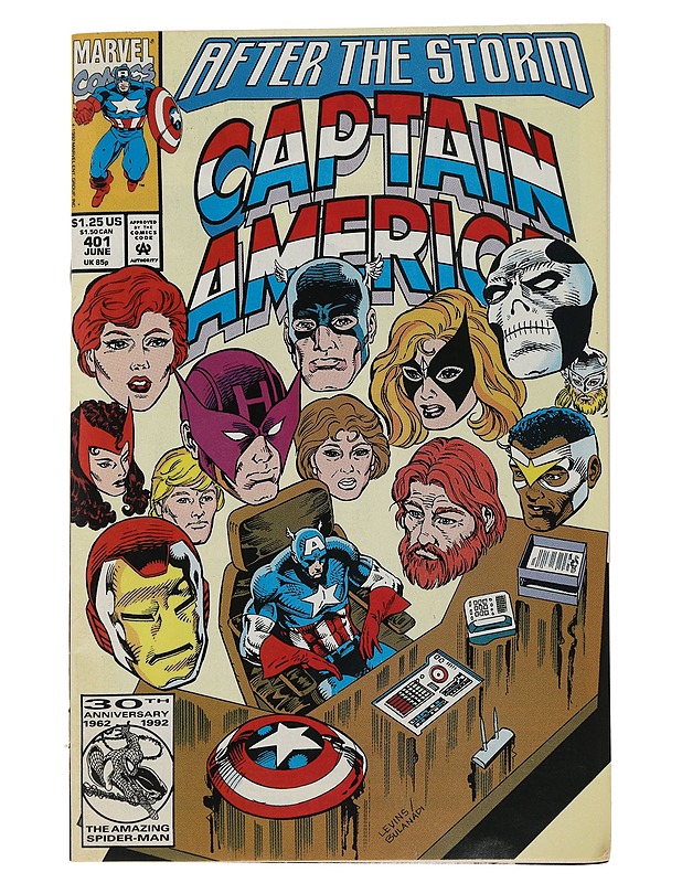Captain America 401/1992 - Lehdet - 10105497310 - 0