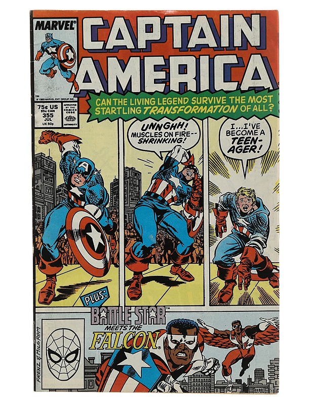 Captain America 355/1989 - Lehdet - 10105497322 - 0