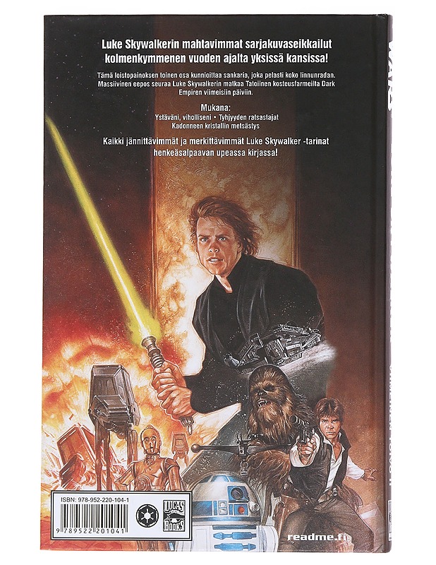 Luke Skywalker : galaksin viimeinen toivo. 2 - Lahtinen, Tapani - Sarjakuvat - 10105497387 - 1