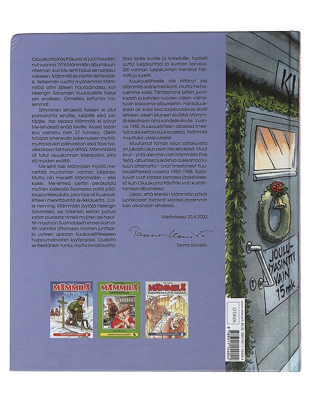 Mämmilä : sarjakuvia Suomesta 1982-1988 - Koivisto, Tarmo - Sarjakuvat - 10105497398 - 1