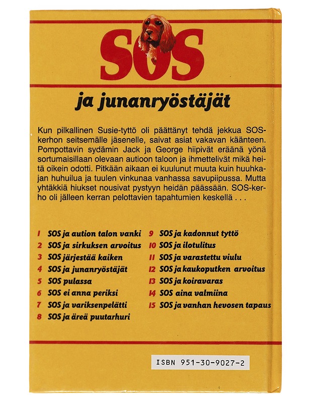 SOS ja junanryöstäjät - Blyton, Enid - Nuorten kirjat - 10105497423 - 1