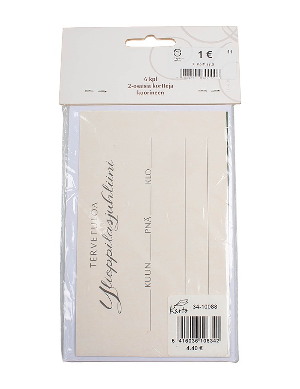 KARTO ylioppilasjuhlan kutsukortit - Askartelu - 10105497429 - 1