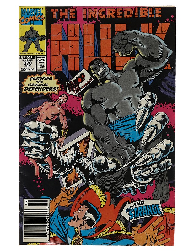 The Incredible Hulk 370/1990 - Lehdet - 10105497436 - 0