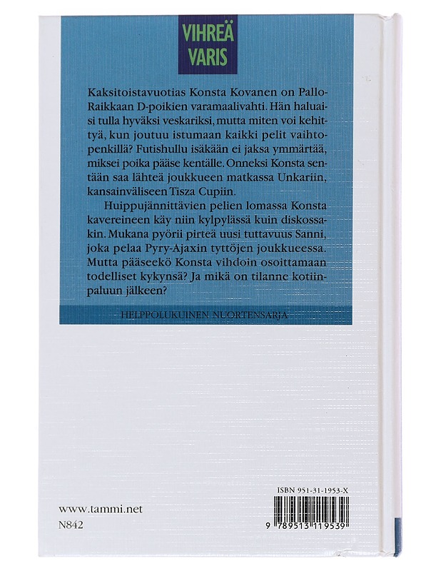 Pidä nolla, Konsta! - Tiainen, Marja-Leena - Romaanit ja novellit - 10105497450 - 1