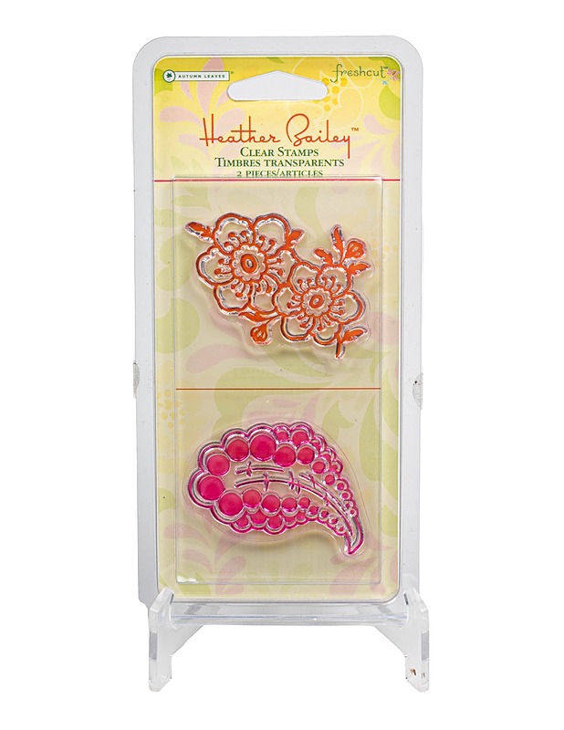 AUTUMN LEAVES Heather Bailey Icon Stamps leimasinsetti - Askartelu - 10105497475 - 0