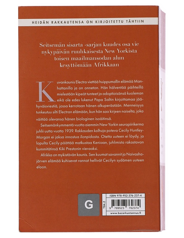 Auringon sisar : Electran tarina - Riley, Lucinda - Tietokirjat ja oppaat - 10105497474 - 1